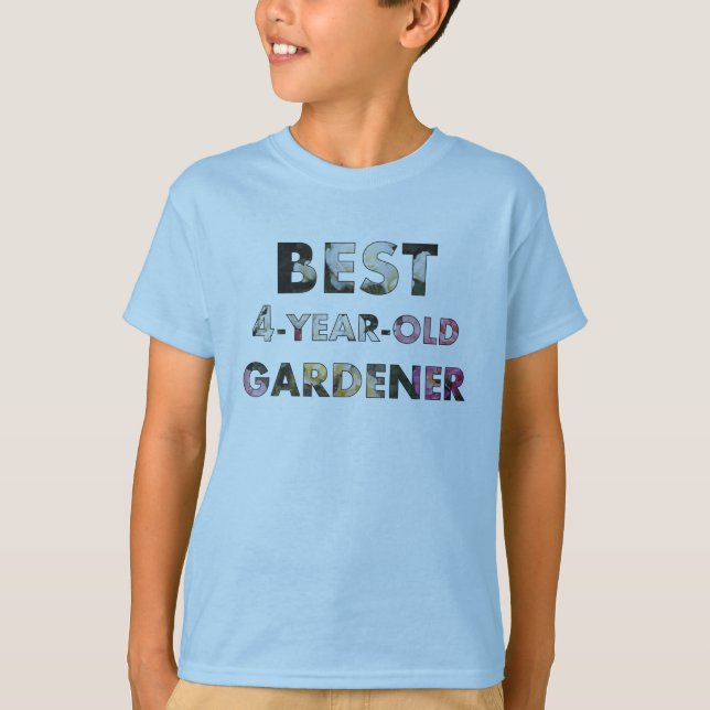 Best 4-Year-Old Gardener Roses (© Mira) T-Shirt (Front)