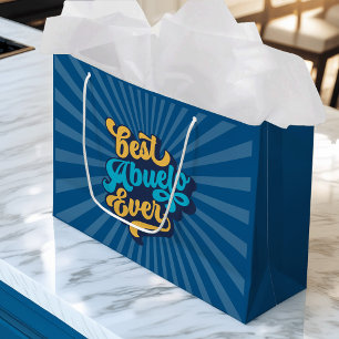 Best Abuelo Ever Father's Day Large Gift Bag