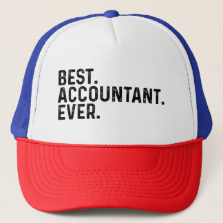Best Accountant Ever Funny Accounting Trucker Hat