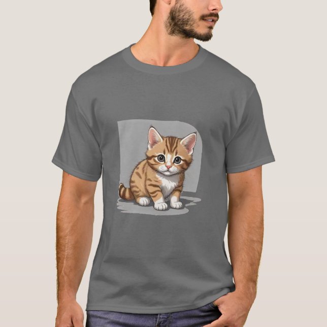 Best adorable little cat kitten ever T-Shirt (Front)