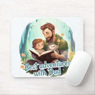 Best Adventures with Dad Mouse Pad