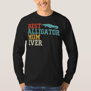 Best Alligator Mum Ever Vintage Retro T-Shirt