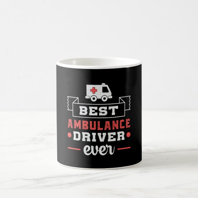 Best Ambulance Driver Ever Paramedic Emergency Coffee Mug (Center)