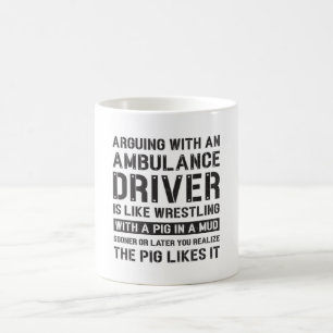 Best Ambulance Driver Paramedic Emergency Funny Coffee Mug