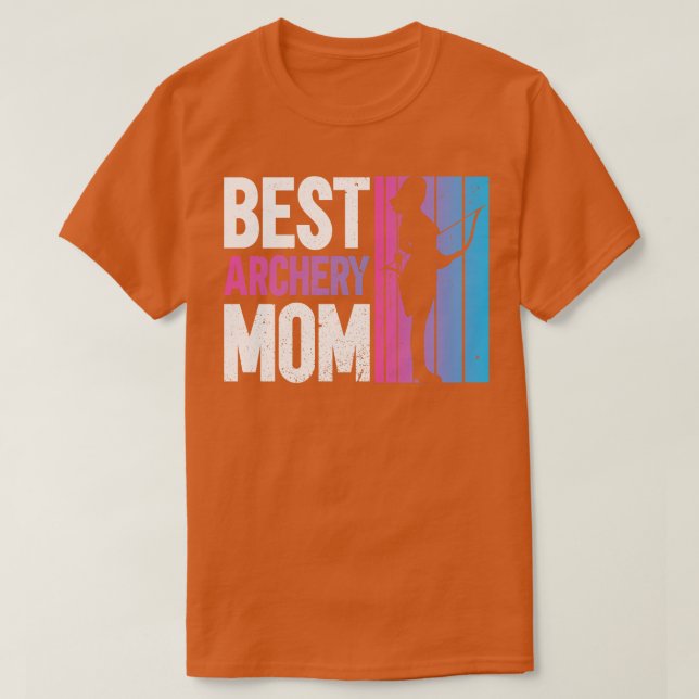 Best Archery Mum Archery Bow Archer T-Shirt (Design Front)