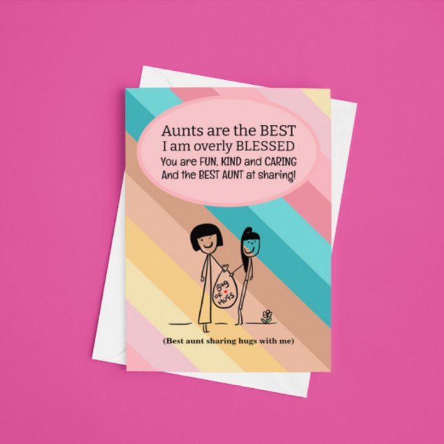 Best Aunt Birthday Card (Creator Uploaded)