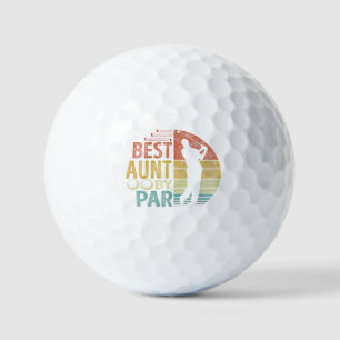 Best AUNT By Par Golf Golfer Balls