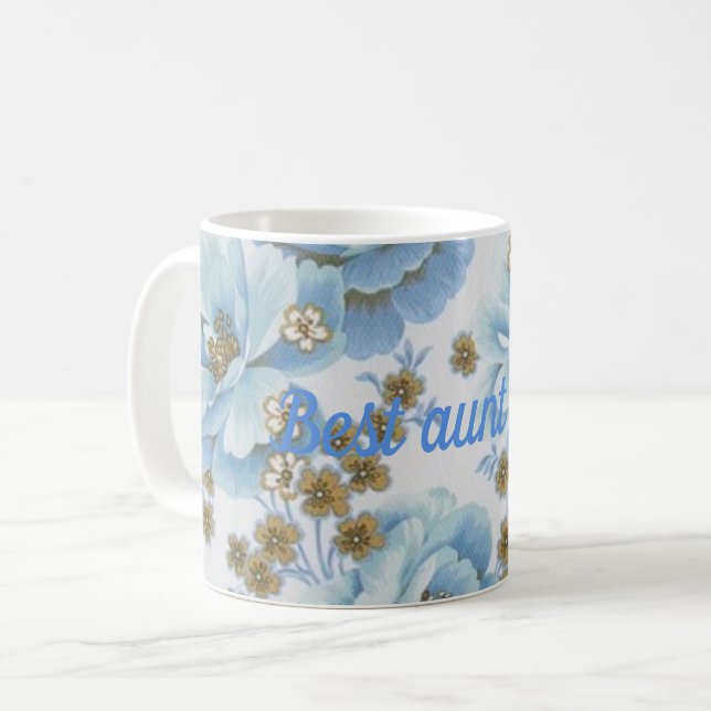 Best aunt ever coffee mug (Front Left)