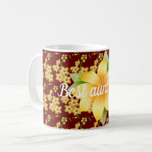 Best aunt ever coffee mug