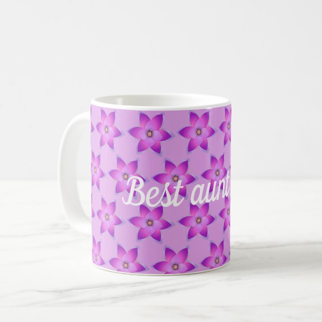 Best aunt ever coffee mug (Front Left)