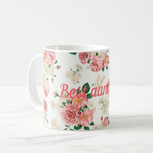 Best aunt ever coffee mug (Front Left)