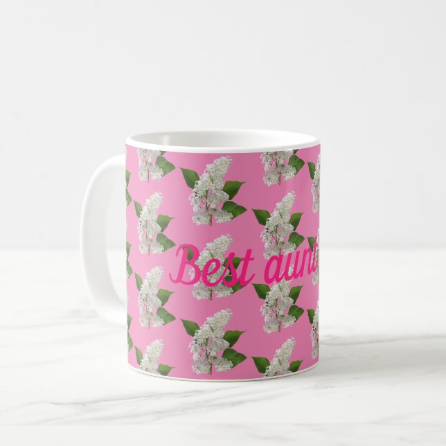 Best aunt ever coffee mug (Front Left)