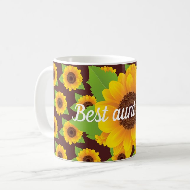 Best aunt ever coffee mug (Front Left)