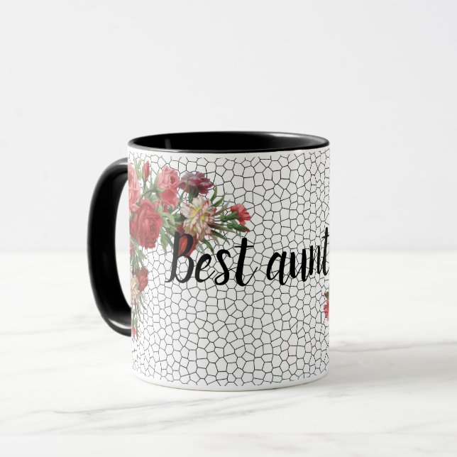 Best aunt ever mug (Front Left)