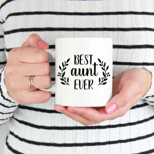 Best Aunt Ever Personalised Coffee Mug