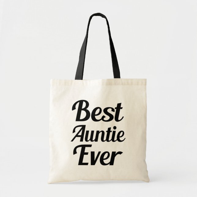 Best Auntie Ever funny bag (Front)