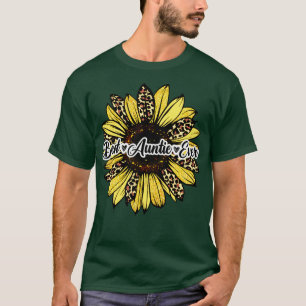 Best Auntie Ever Sunflower Auntie Mothers Day T-Shirt