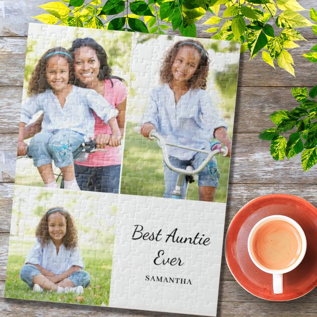 Best Auntie Photo Collage Name  Jigsaw Puzzle (Creator Uploaded)