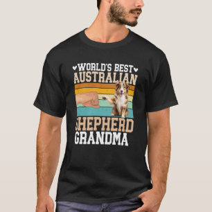 Best Australian Shepherd Grandma of an Australian T-Shirt