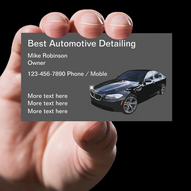 Best Auto Detailing Business Cards Design (Creator Uploaded)