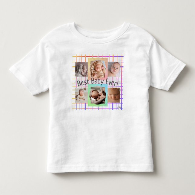 Best Baby Ever Photo T-Shirt - HAMbWG (Front)