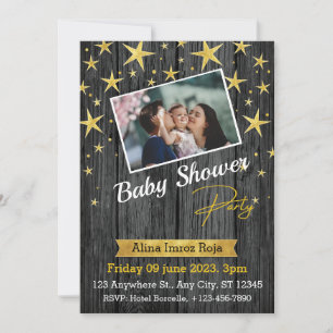Best Baby Shower Flat Invitation Card, Size:5"x7"