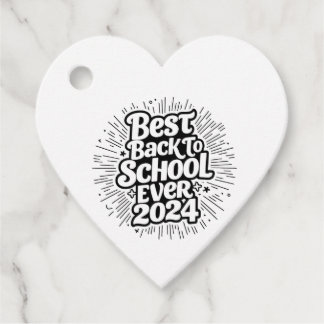 Best Back To School Ever 2024 Design Favour Tags