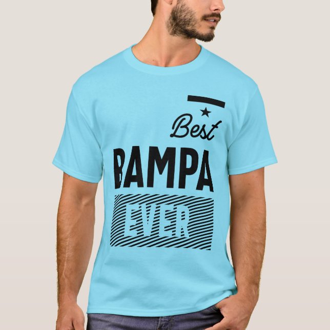Best Bampa Ever Grandpa Father's Day Gift T-Shirt (Front)
