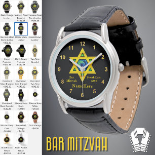 Best, Bar Mitzvah Gift Ideas, Personalised Watch