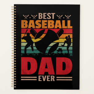 Best Baseball Dad Ever Planner