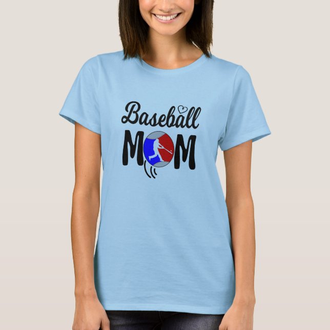 Best Baseball Mum T-Shirt (Front)
