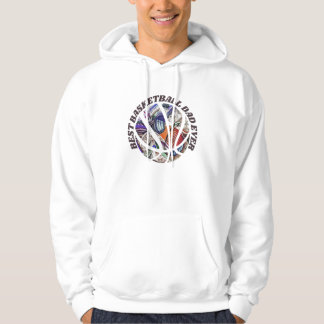 best basketball dad ever  hoodie