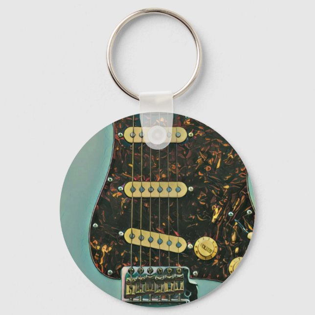 Best bassist ever key ring (Front)