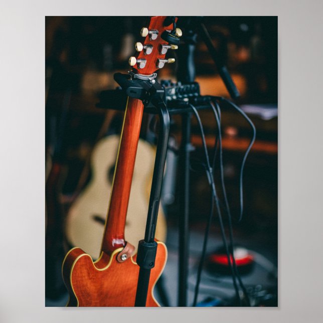 Best Bassist Gift Poster (Front)