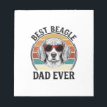 Best Beagle Dad Ever Vintage Beagle Shirt Design_1 Notepad<br><div class="desc">Best Beagle Dad Ever Vintage Beagle Shirt Design_1</div>