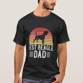 Best Beagle Dad Gift Funny Mens Beagle Dog Lover R T-Shirt