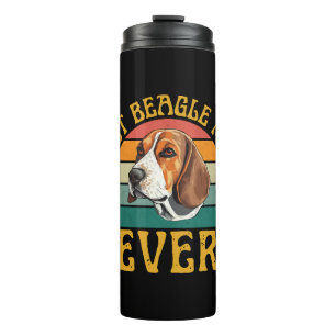 Best Beagle Mum Ever, Funny Beagle Dog Canine Thermal Tumbler