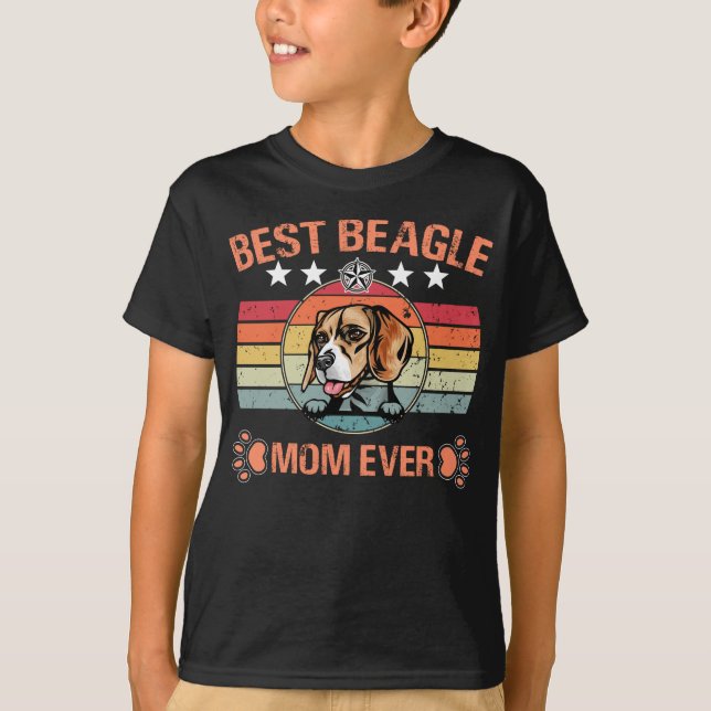Best Beagle Mum Ever T-Shirt (Front)