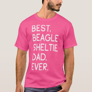 Best Beagle Sheltie Dad Ever T-Shirt