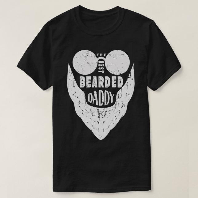 Best Bearded Daddy 2 T-Shirt (Design Front)