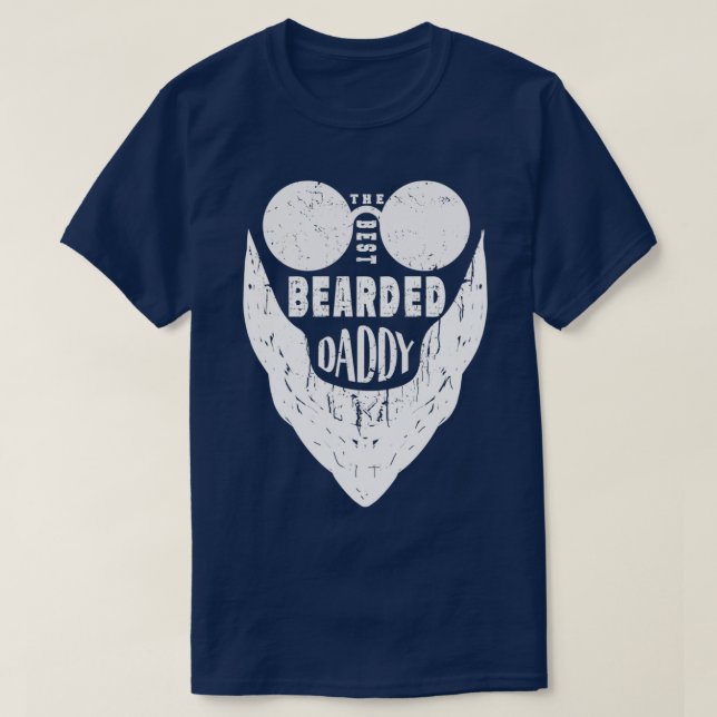 Best Bearded Daddy T-Shirt (Design Front)