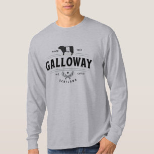 Best Belted Galloway Cattle Breed Badge Belties T- T-Shirt