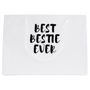 Best bestie large gift bag