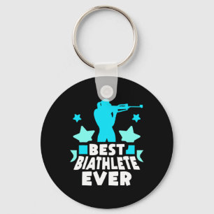 Best Biathlete Ever Sports Biathlons Biathlon  Key Ring