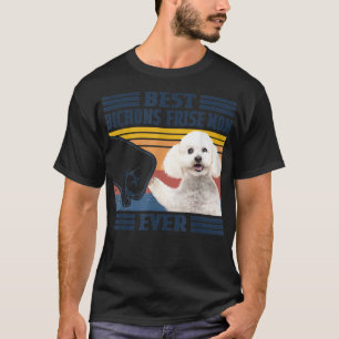 Best Bichon Frise Mum Ever  Vintage Mother Day  T-Shirt