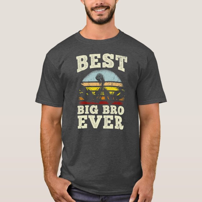 Best Big Brother Ever BRO Gift  T-Shirt (Front)