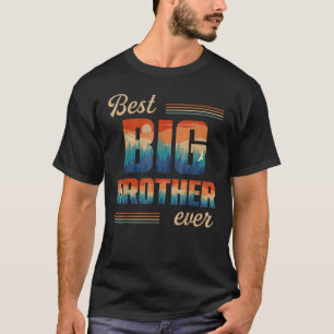 Best Big Brother Ever Men Retro Vintage Decoration T-Shirt