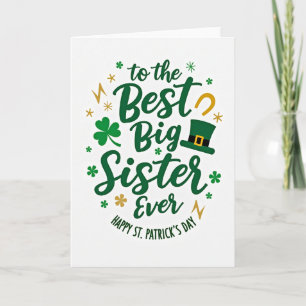 Best Big Sister Ever Card