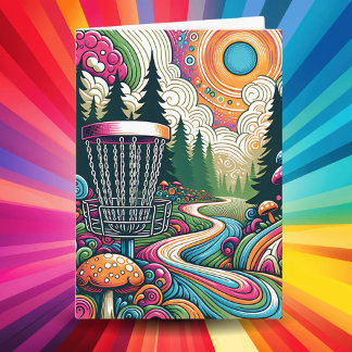 Best Birthday by Par | Retro Disc Golf Card
