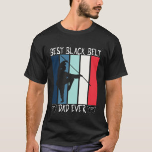 Best black belt dad ever Tang Soo Do korean flag c T-Shirt